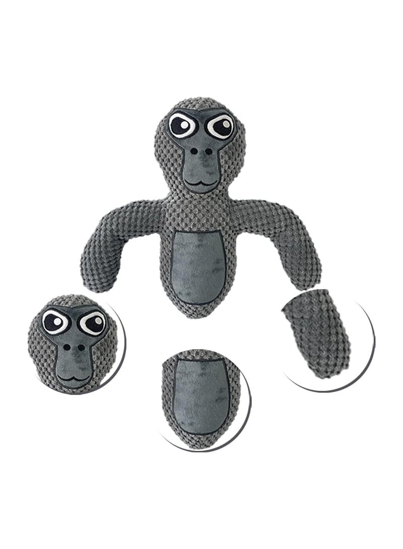 Game Gorilla Tag Animal Plush Toy Girls Boy Holiday Gift Gray - Image 2