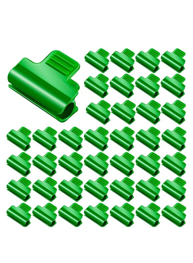 Y&D Greenhouse Clamps Film Row Cover Netting Tunnel Hoop Clip Frame Shading Net Rod for Season Plant Extension Support greenhouse Shelters, Floor Covering Etc.  - Image 1