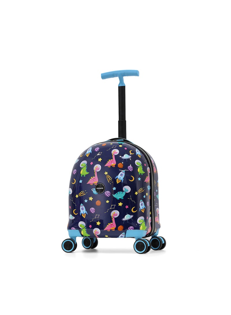 VERAGE Travel Rolling Single Handle Bag For Kids And Toddlers ,Blue(15-inch) - Image 1