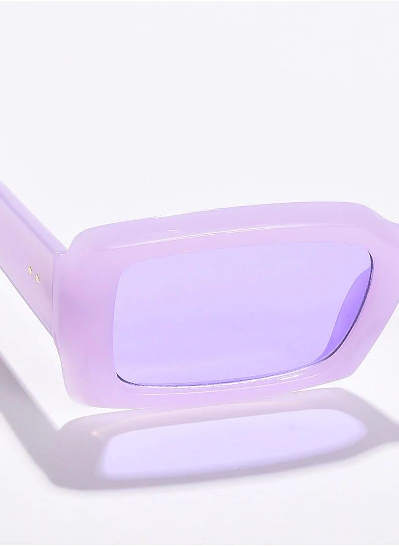 Haute Sauce Purple Lens Purple Sports Sunglasses