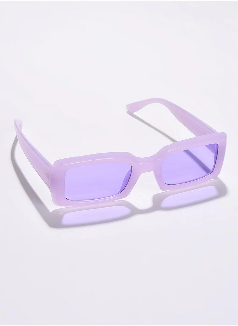 Haute Sauce Purple Lens Purple Sports Sunglasses