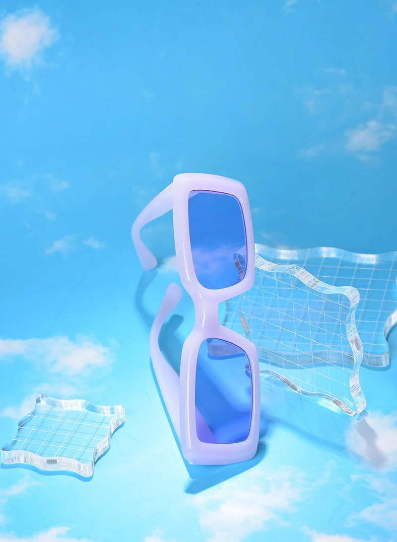 Haute Sauce Purple Lens Purple Sports Sunglasses