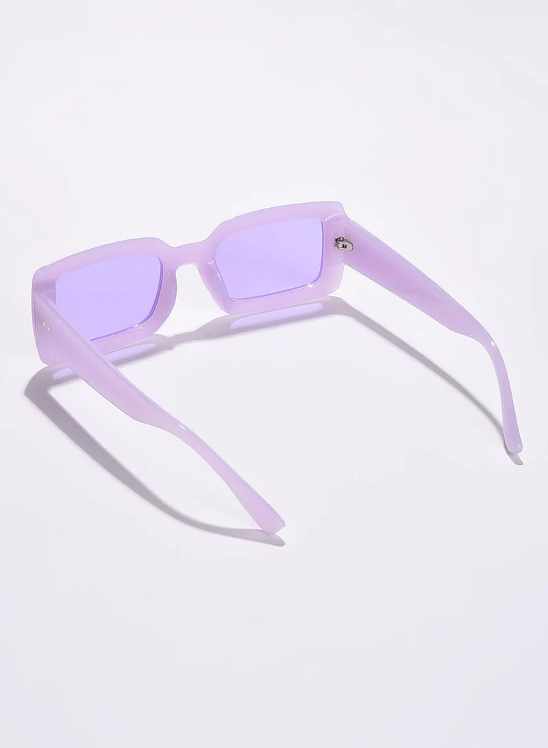 Haute Sauce Purple Lens Purple Sports Sunglasses
