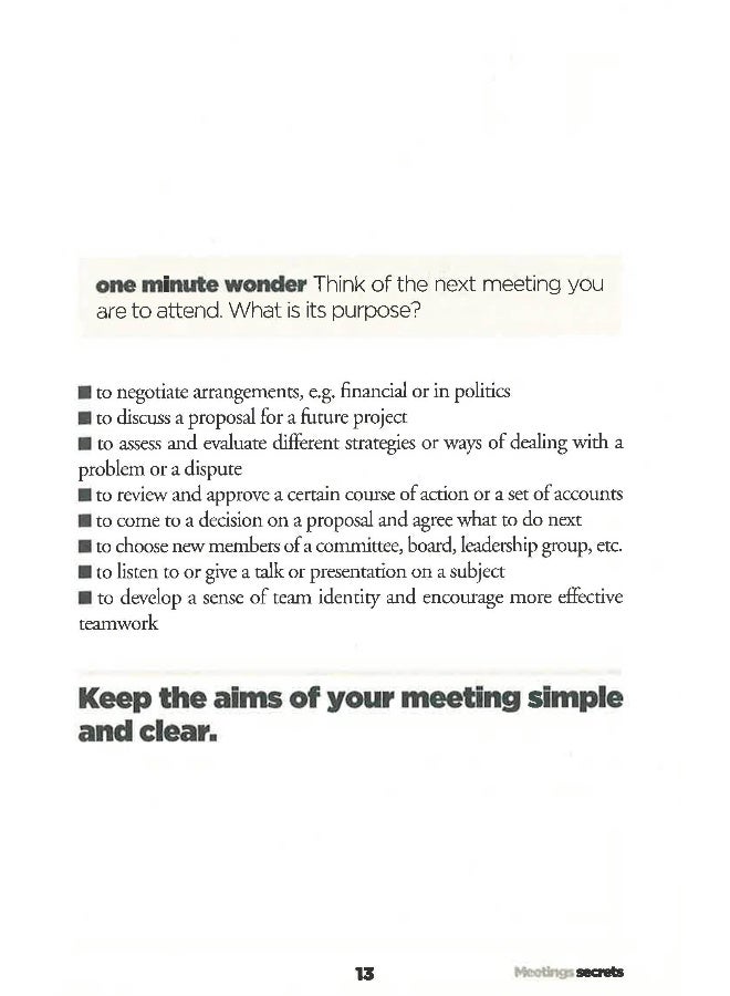 أسرار الأعمال من كولينز: الاجتماعات - Image 5