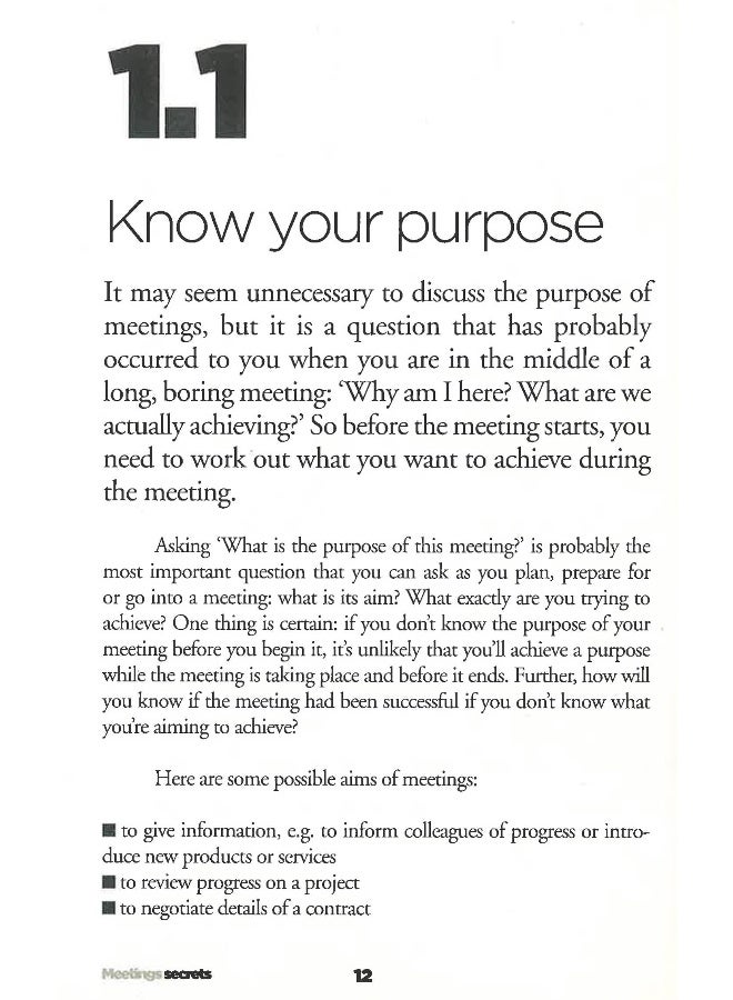 أسرار الأعمال من كولينز: الاجتماعات - Image 4