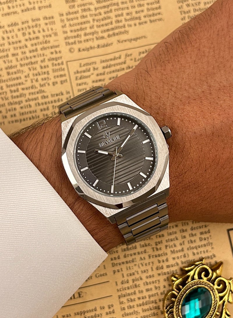 ديفوشي ساعة يد رجالية استيل ضد الماء من ماركة ديفوشي - Image 1