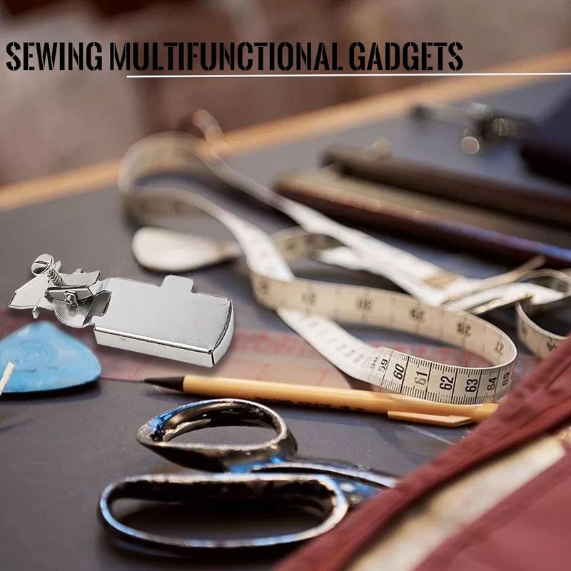 klarako 2-Packs Magnetic Seam Guide, Metal Magnetic Seam Guide for Sewing Machine, Universal Sewing Machine Accessories Attachments, Hemmer Guide for Industrial or Walking Foot Sewing Machine - Image 5