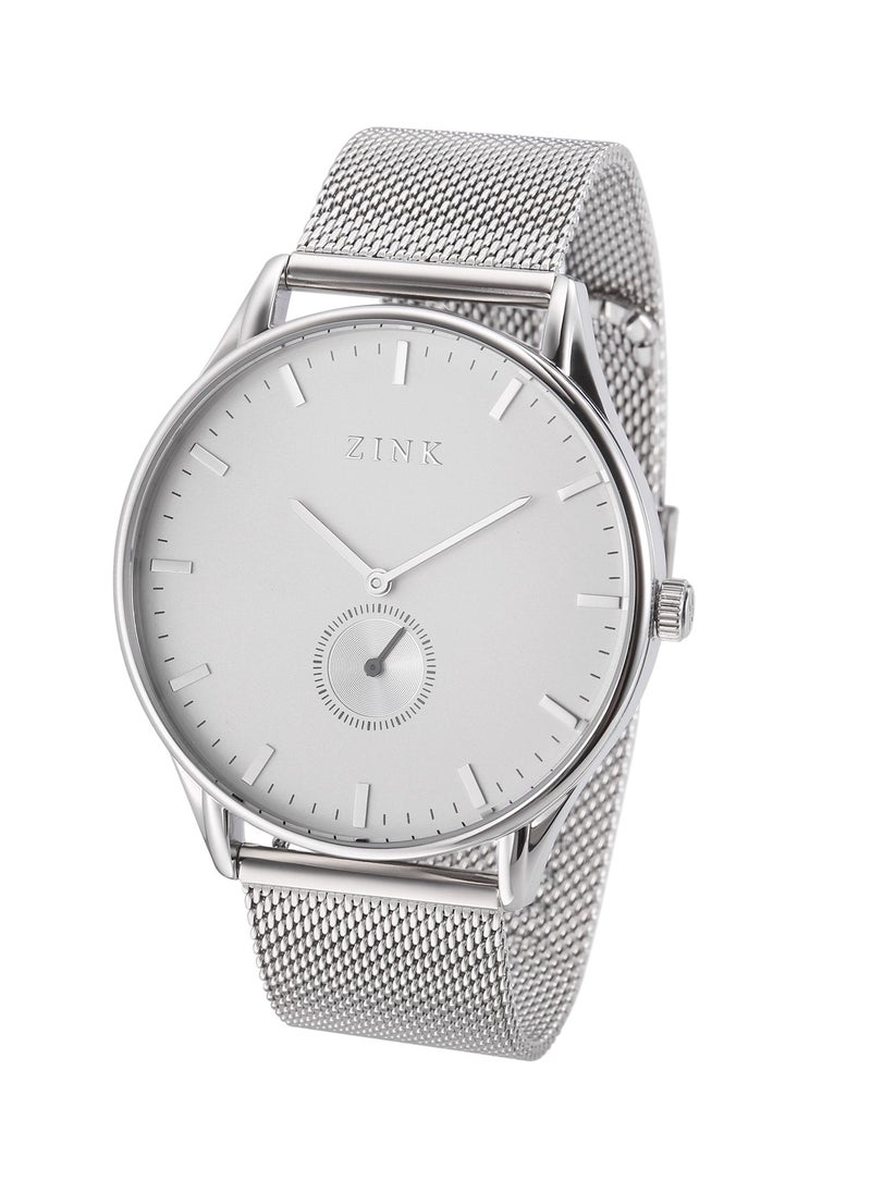 Zink ZINK ZK130G5MS-16 ELEGANCE TIMEPIECE - MODERN MEN'S SILVER STAINLESS STEEL WATCH  - Image 3