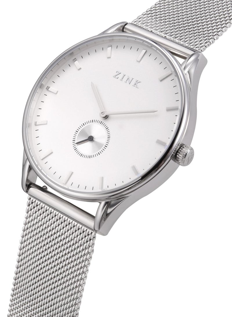 Zink ZINK ZK130G5MS-16 ELEGANCE TIMEPIECE - MODERN MEN'S SILVER STAINLESS STEEL WATCH  - Image 2