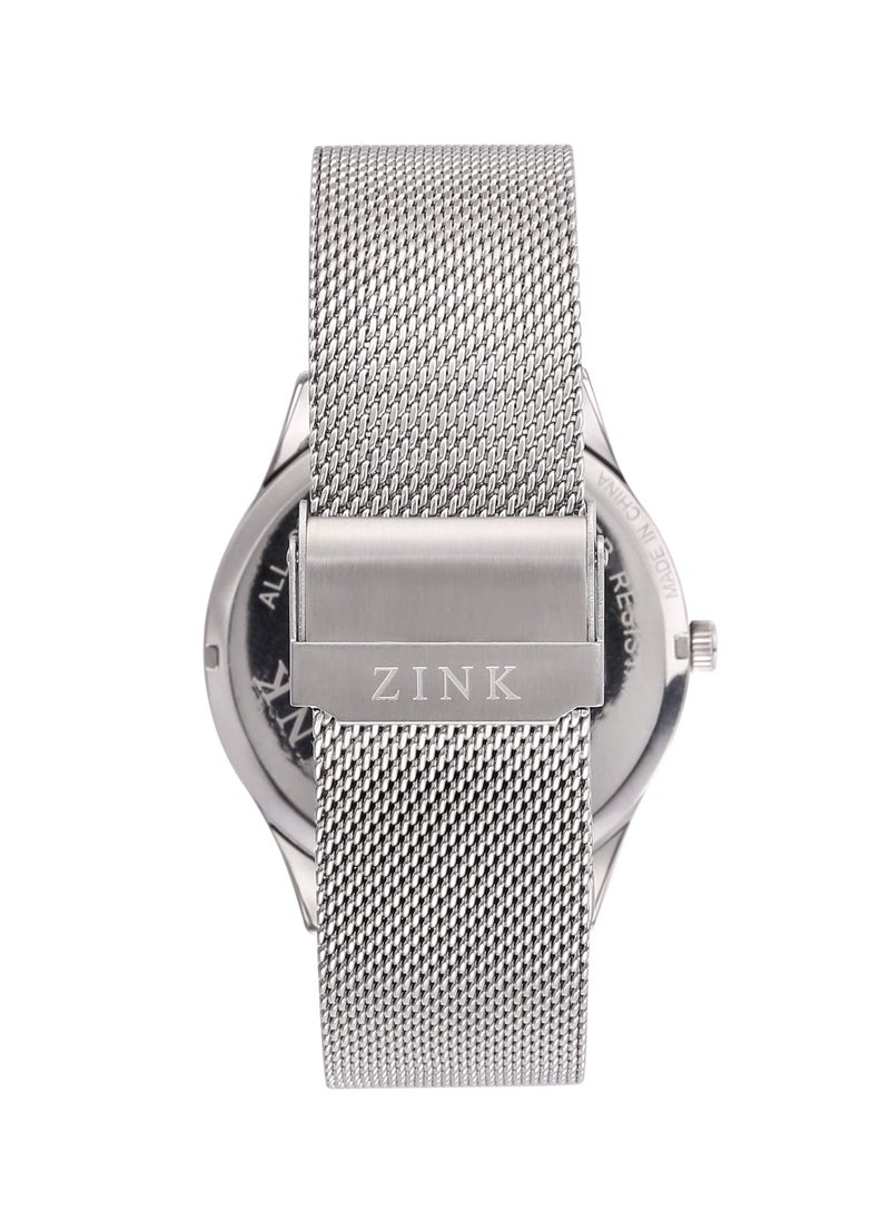 Zink ZINK ZK130G5MS-16 ELEGANCE TIMEPIECE - MODERN MEN'S SILVER STAINLESS STEEL WATCH  - Image 4