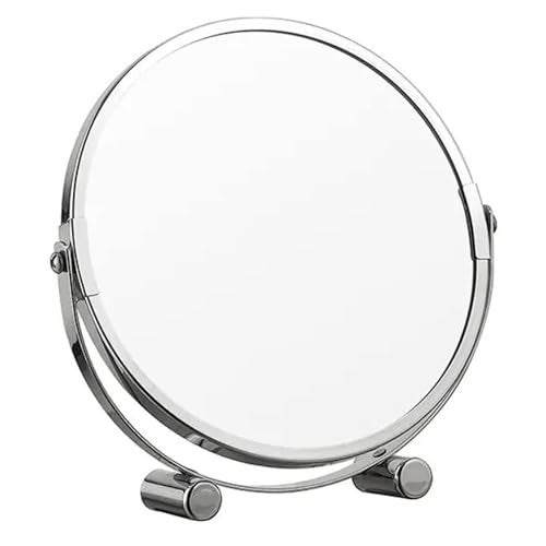 SIBY Makeup Mirror with Magnification | Double Sided Tabletop Vanity Mirror with 1X x 5X |360 Degree Cosmetic Desktop Mirror with Stand for Living Room - Image 1