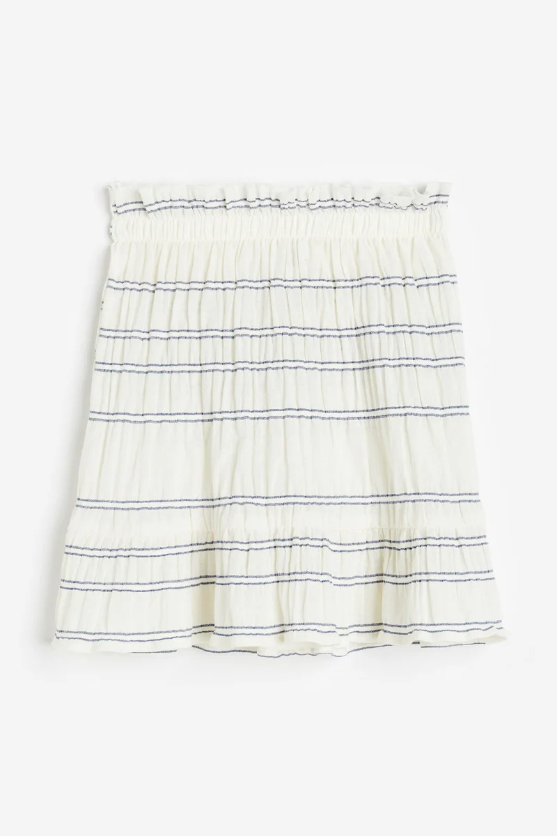 H&M Youth Jacquard Weave Midi Skirt
