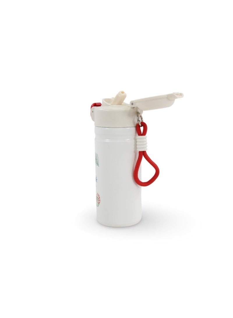 TOKYO Stitch Stainless Steel Water Bottle – White - Image 2