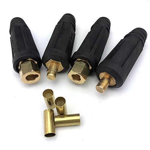 KINGQ Welding Cable Quick Connector Pair DINSE-Style 400Amp-500Amp (2/0-3/0) 70-95 SQ-MM 2-set - Image 1