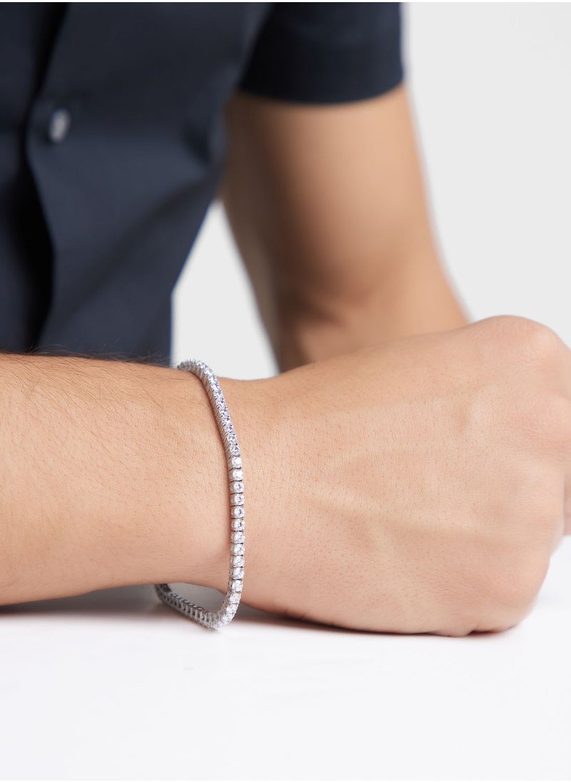 GUESS - Casual Logo Buckle Bracelet - Image 1