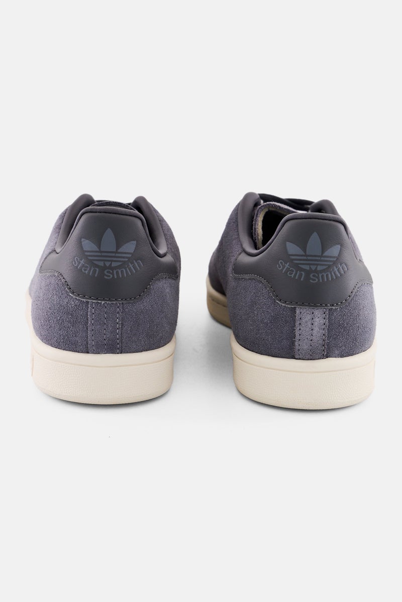 adidas Originals Men Stan Smith Lace Up Outdoor Shoes, Grey - Image 3