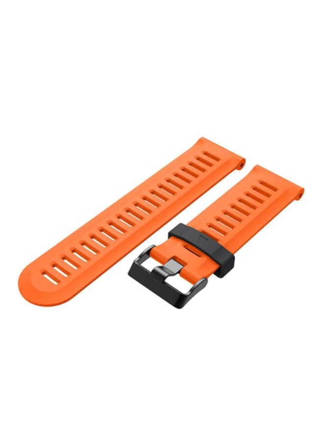Voberry Replacement Watch Band For Garmin Fenix 5X Plus Orange - Image 2