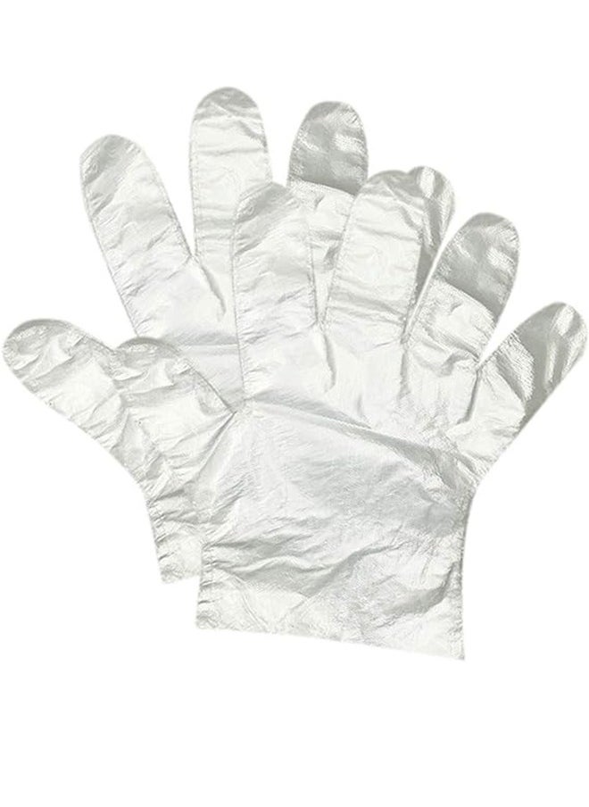 Generic Disposable Food Prep Gloves - 500 Pack Disposable Plastic Gloves, Disposable Gloves Clear for Food Service, Cleaning, One Size Fits Most  - Image 1