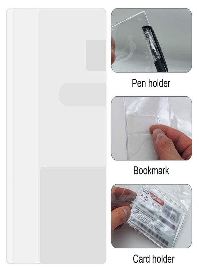 YuCool Clear Cover for Hobonichi Weeks Planner, Plastic Cover for Weeks Book, Water-Repellent Book Covers(8.18x7.75 Inches,1-Pack, Transparent) - Image 3
