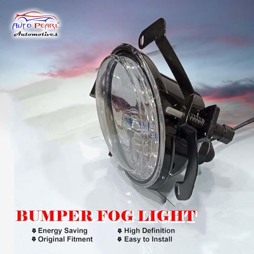 Auto Pearl High Power Quality Halogen Fog Lamp, Fog Light Assembly compatible with Old i10 - Image 2
