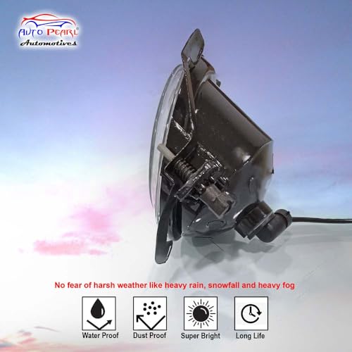 Auto Pearl High Power Quality Halogen Fog Lamp, Fog Light Assembly compatible with Old i10 - Image 3