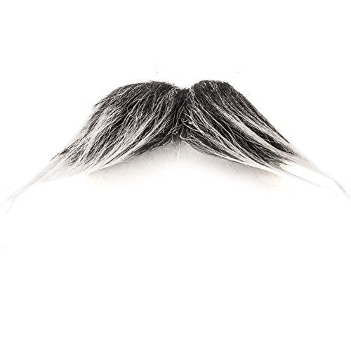 Tigerdoe Old Man Wig Costume - 3 Pc Set - Dress Up Set - Grey Wig, Mustache, Glasses - Grandpa Costume Accessories - Image 3