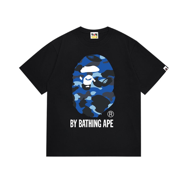 BAPE X Miami International Co-Branded Camouflage Unisex Short-Sleeve Sports T-Shirt - Trendy  Streetwear - Image 1