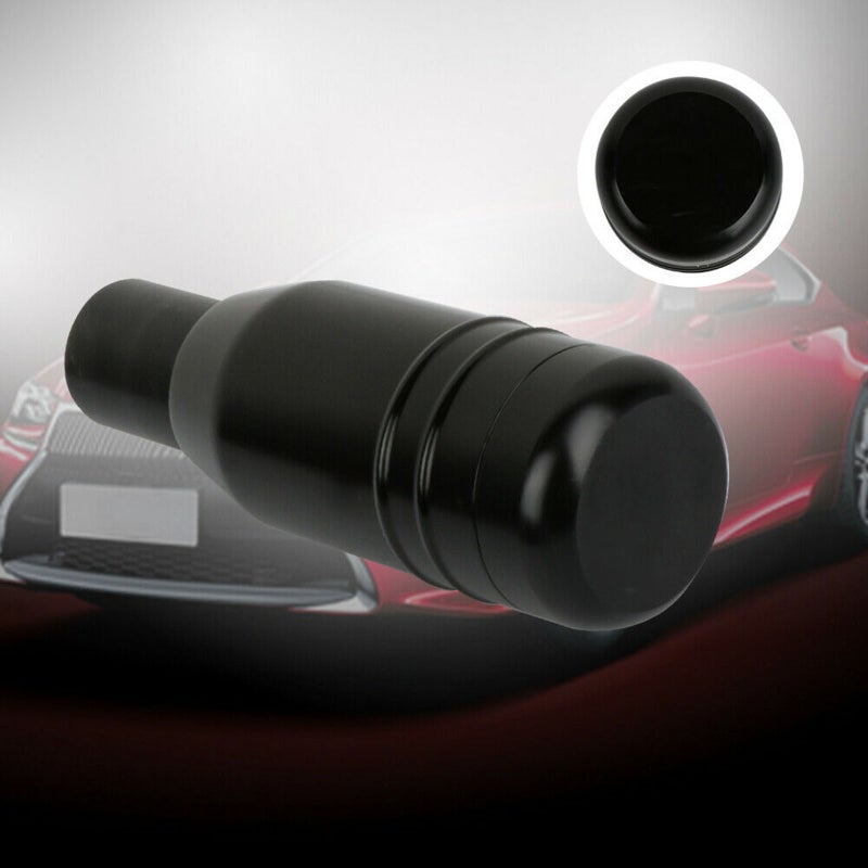 Universal Aluminum Automatic Car Black Gear Stick Shift Knob Lever Shifter - Image 2