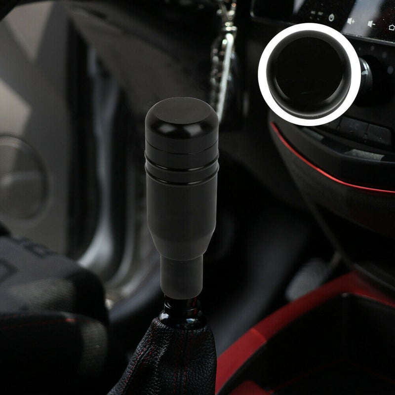 Universal Aluminum Automatic Car Black Gear Stick Shift Knob Lever Shifter - Image 4
