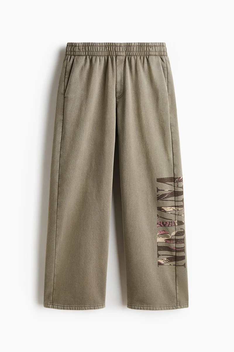 Relaxed Fit Printed Sweatpants