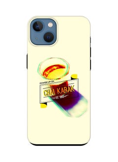 Stylizedd Tough Pro Series Case for iPhone 15 Dual Layer Hybrid PC TPU Customized Mobile Cover Matte Finish Phone Case - Chai Karak  - Image 1