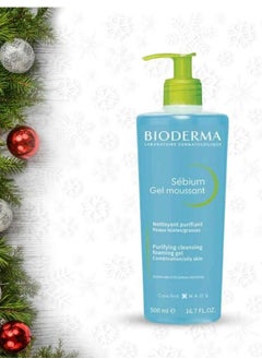 Bioderm Bioderma Sebium Active Foaming Gel, Multi-Skin and Complexion, 500 ml  - Image 1