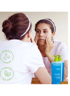 Bioderm Bioderma Sebium Active Foaming Gel, Multi-Skin and Complexion, 500 ml  - Image 2