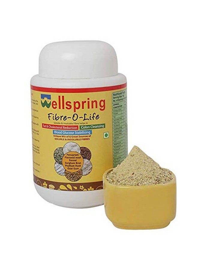 Wellspring Fibre-O-Life - Flaxseed, Fenugreek, Psyllium Husk Fibre Mix (300 g Pack) - Image 4