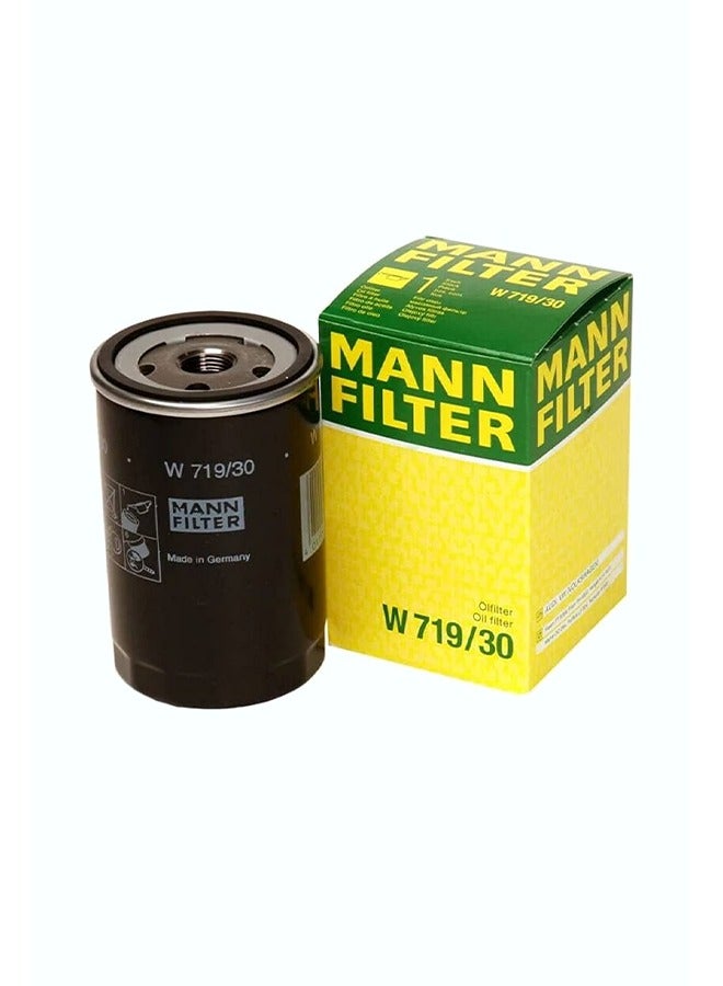 MANN FILTER W719/30 Oil Filter For Audi-Seat-Skoda-VW 