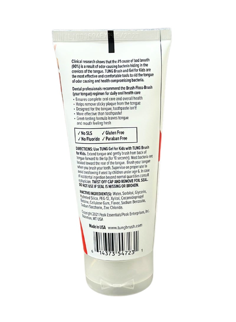 Tung The Original Kids 85g Wild Strawberry Tung Gel - Image 2