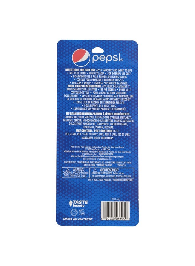Taste Beauty Pepsi 8 Pack Lip Balm (Pepsi Cherry Vanilla Mountain Dew Mug Pepsi Wild Cherry Classic Pepsi Mountain Dew White And Live Wire Diet Pepsi) - Image 3