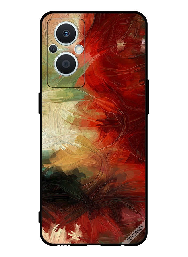 Covernex Protective Case Cover For Oppo Reno 7 Z 5G Paint Art - Image 1