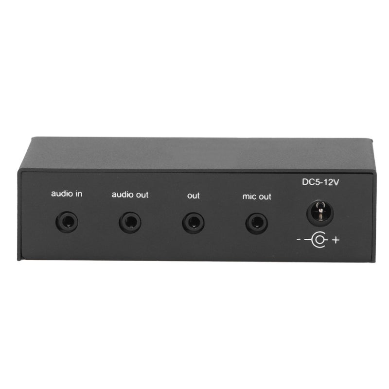 Stereo Sound Preamplifier Small Home Mic Headphone Amp Phono Turntable Phonograph Preamp Independent Knob DC5‑12V - Image 2
