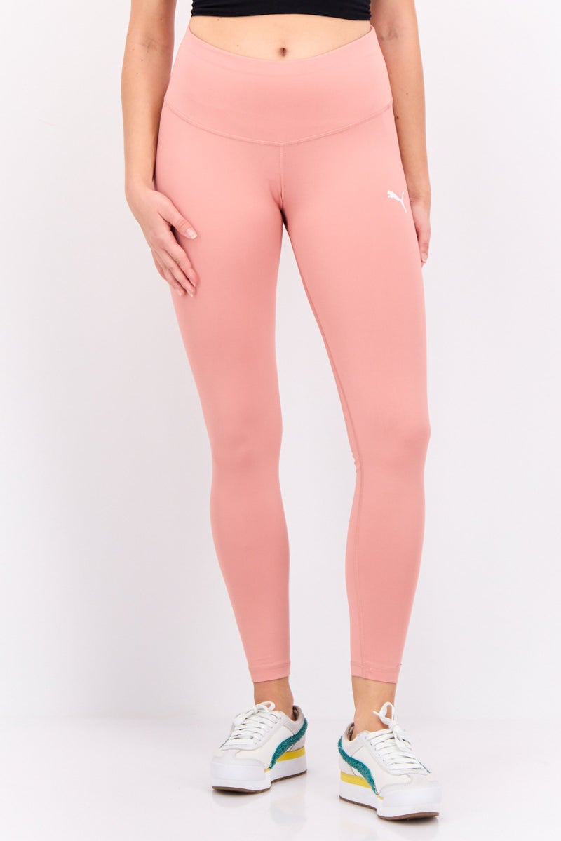 PUMA Women Sportswear Fit Training Leggings, Rose Gold - Image 1