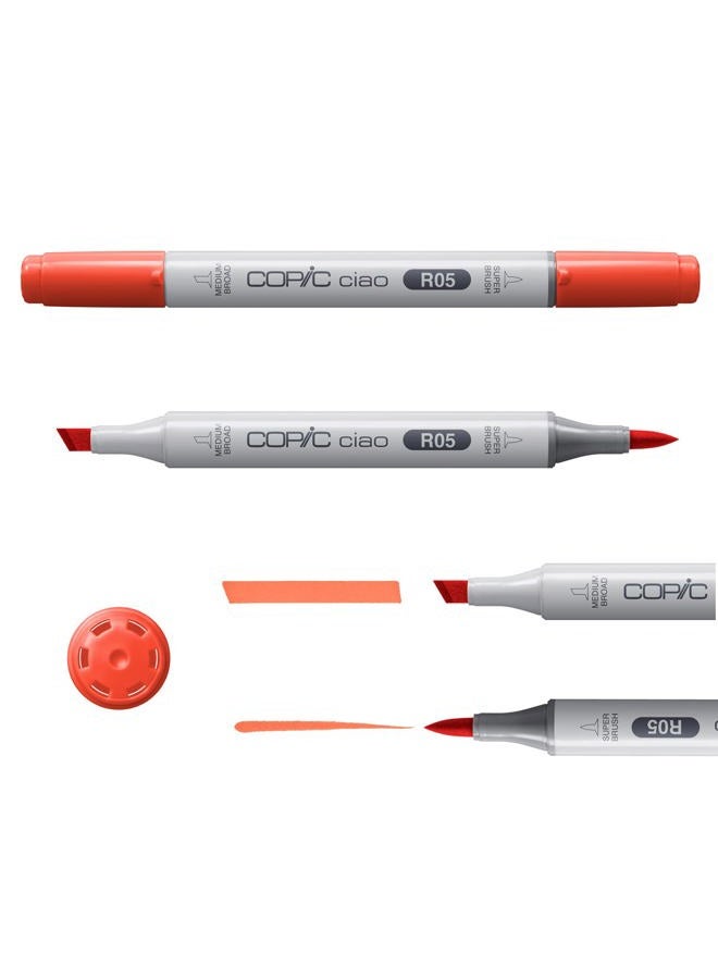COPIC Ciao, Alcohol-based Markers, 6pc Set, Brights - Image 2