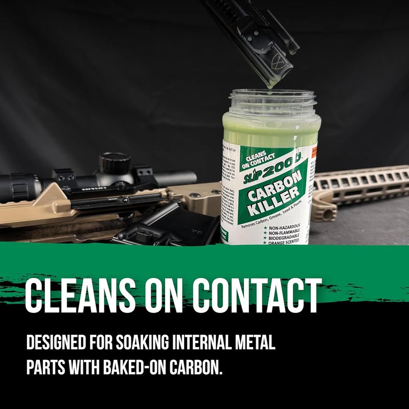 Slip2000 Carbon Killer Bore Cleaner, Removes Carbon, Grease, and Lead on Contact, Makes Cleaning Internal Metal Parts Easy - Image 3