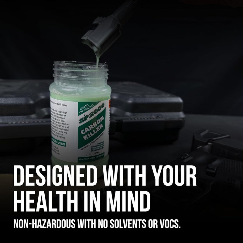 Slip2000 Carbon Killer Bore Cleaner, Removes Carbon, Grease, and Lead on Contact, Makes Cleaning Internal Metal Parts Easy - Image 4