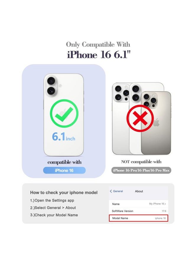 EYZUTAK Magnetic for iPhone 16 Case Compatible with MagSafe, Fashion Cute Polka Dot Phone Case Simple Chic Aesthetic Polka Dot Pattern Slim TPU Protective Cover for Women Girls - White - Image 4