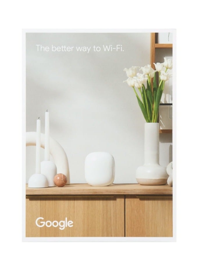 Google Nest Wifi Pro 6E Router Single Unit Snow - Image 3
