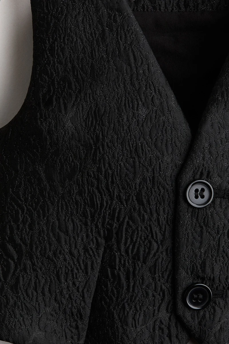 H&M Jacquard-Weave Waistcoat