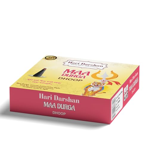 Hari Darshan MAA Premium Wet Dhoop Batti | Maa Lakshmi Maa Saraswati Maa Durga | 3 Unique Fragrances | Natural Long-Lasting Dhoop for Daily Pooja Rituals & Spiritual Practices | Pack of 3, 100g Each - Image 5