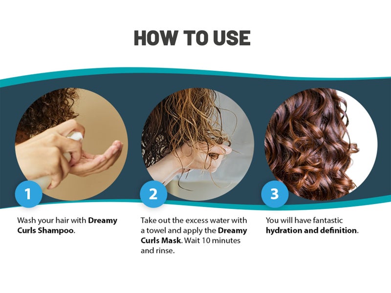 agilise - Dreamy Curls Hair Mask - Curl Hydrating Masks for Wavy and Coily Hair Care - VEGAN, Vegetal Keratin, Argan & Coconut Oil, Shea Butter - 17.6fl.oz/500g - Image 4