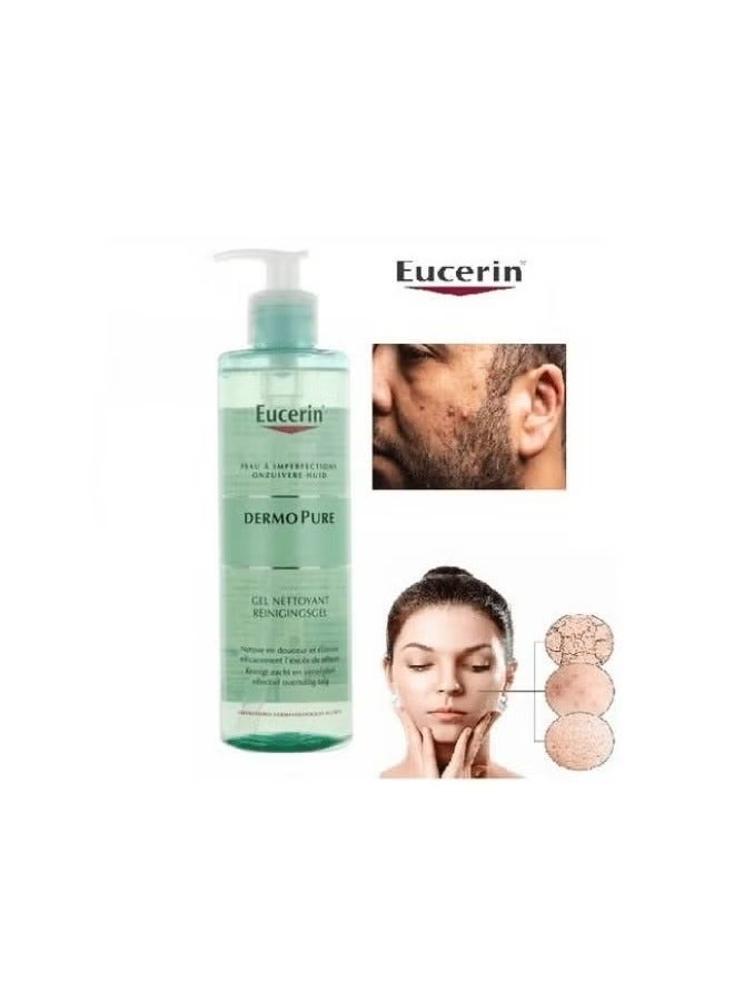 يوسيرين جل تنظيف الوجه ديرمو بيور للتحكم في الزيوت ٤٠٠مل - Image 2