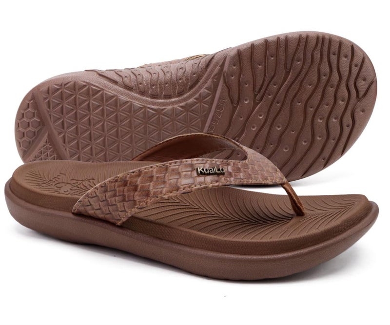 KuaiLu Womens Flip Flops Ladies Yoga Mat Comfortable Walking Thong Sandals With Plantar Fasciitis Arch Support Slip On Indoor Outdoor For Summer - Image 3